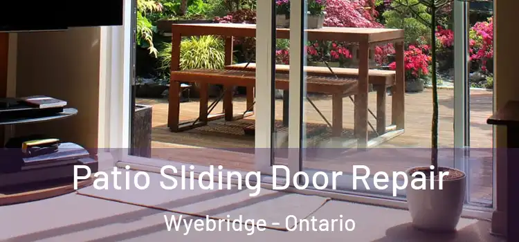 Patio Sliding Door Repair Wyebridge - Ontario