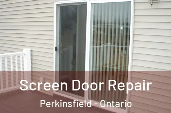 Screen Door Repair Perkinsfield - Ontario